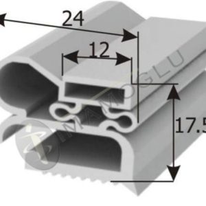 Уплотнительная резина с магнитом i-TP-02, 2метр