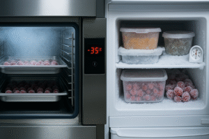 Шоковая заморозка: что это и чем отличается от обычной